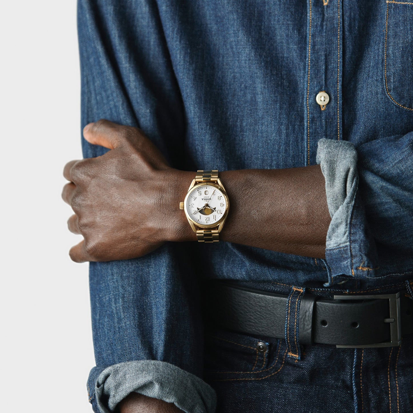 Derby Day & Night Watch - Light Silver