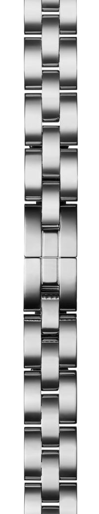 8mm Stainless Steel 3-Link Bracelet - Stainless Steel