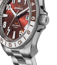 Monster GMT Automatic Watch - Whiskey