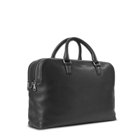 Double Zip Briefcase - Black