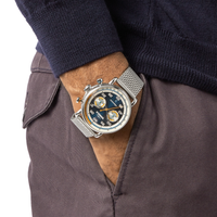 Canfield Speedway Open Road Automatic Chronograph Watch - Blue