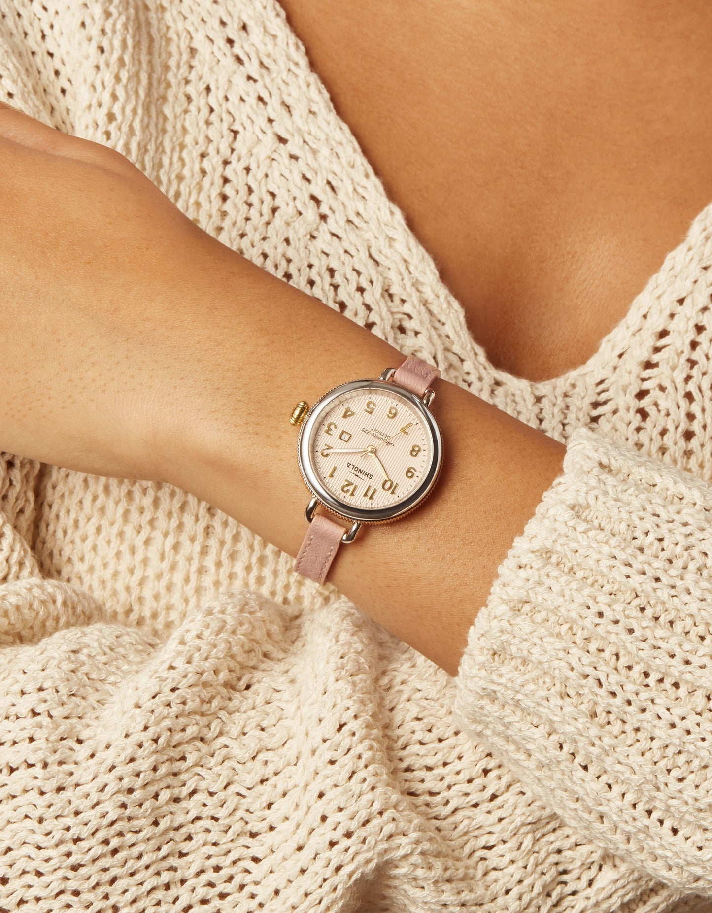 Birdy Watch - Light Pink