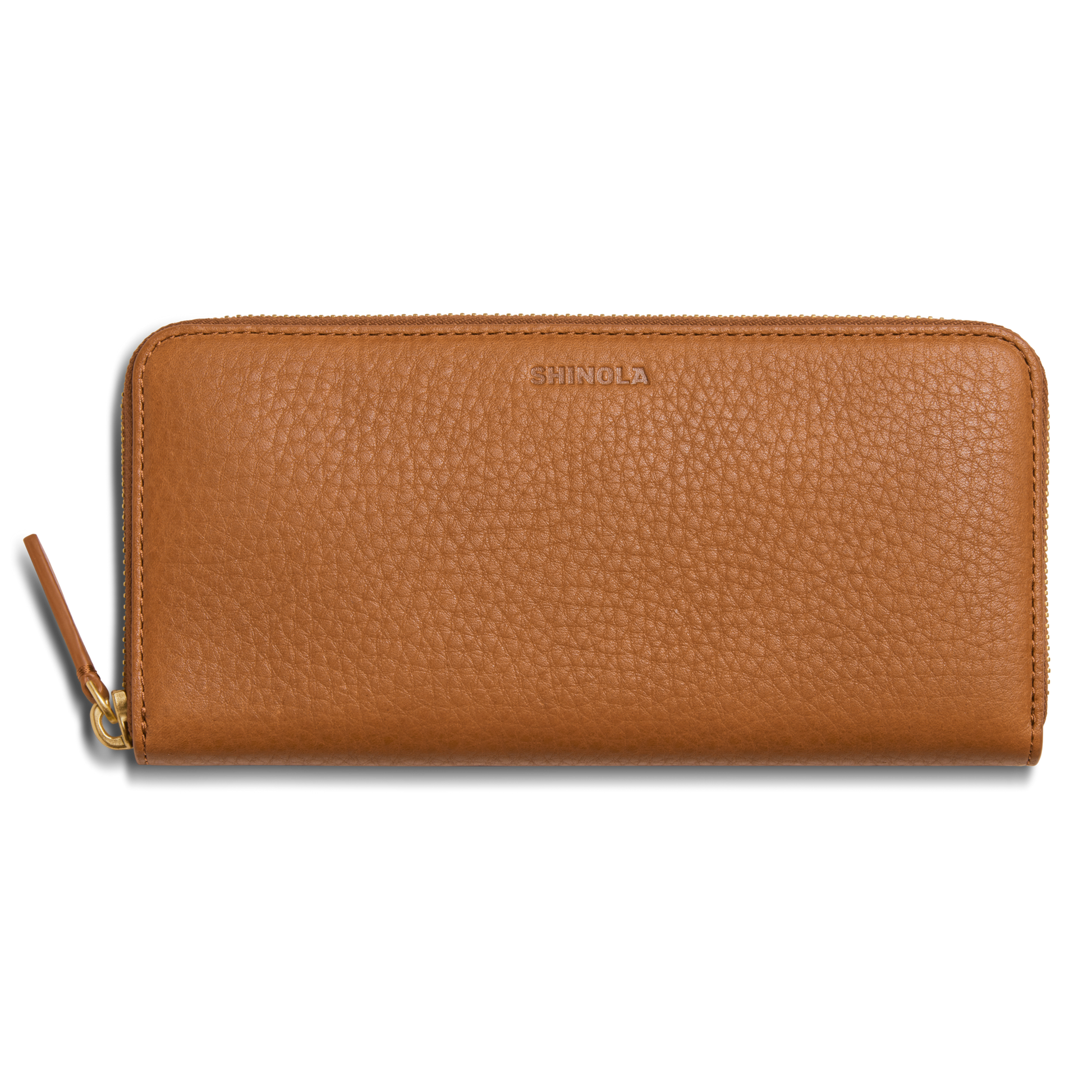 Continental Zip Wallet - Tan
