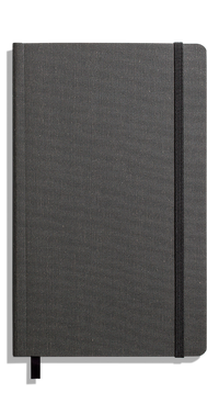 Medium Soft Ruled Journal - Charcoal