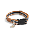 Nylon Dog Collar - Brand Stripe