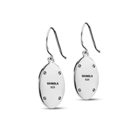 Heirloom Mother Of Pearl Drop Earrings - Sterling Silver
