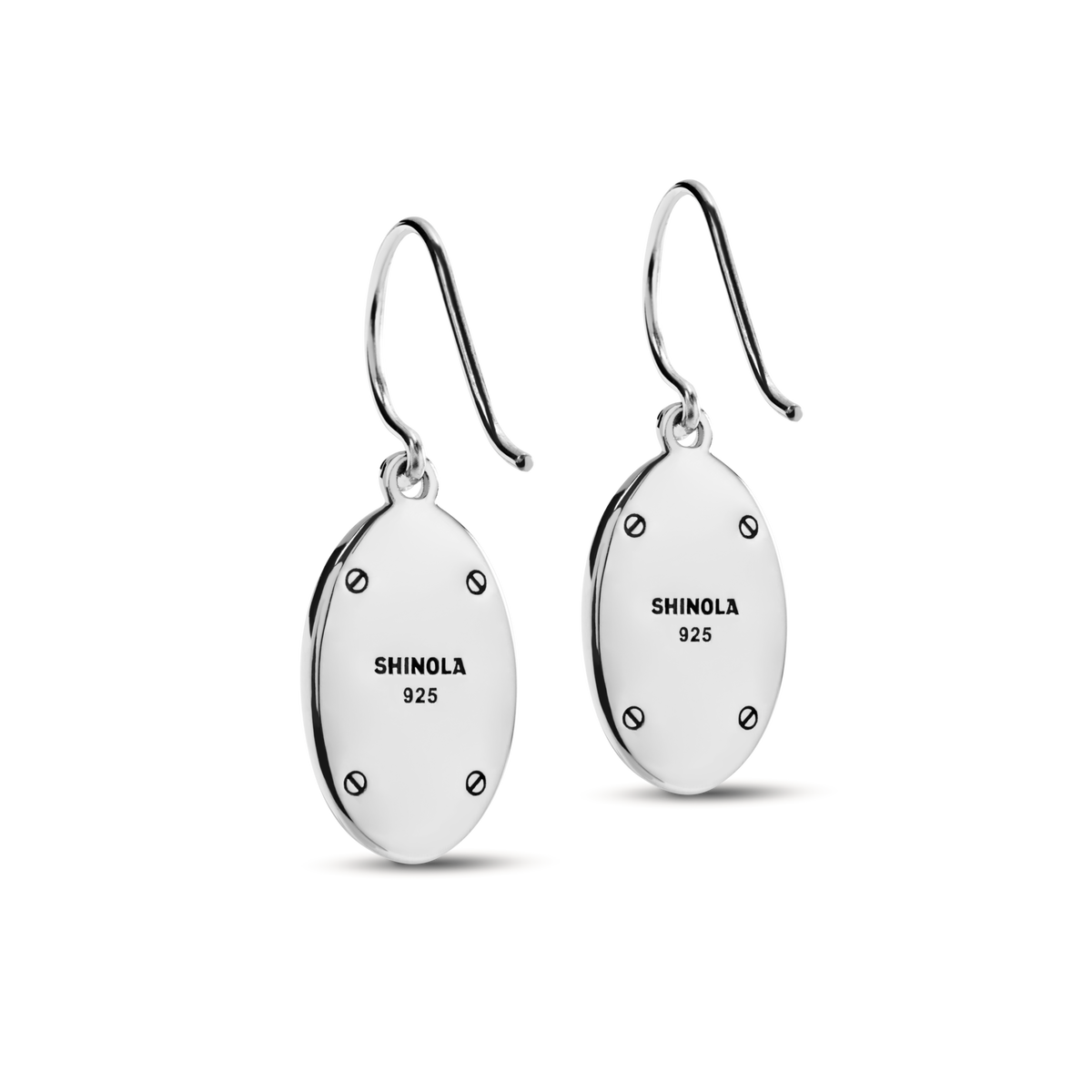 Heirloom Petoskey Drop Earrings - Sterling Silver