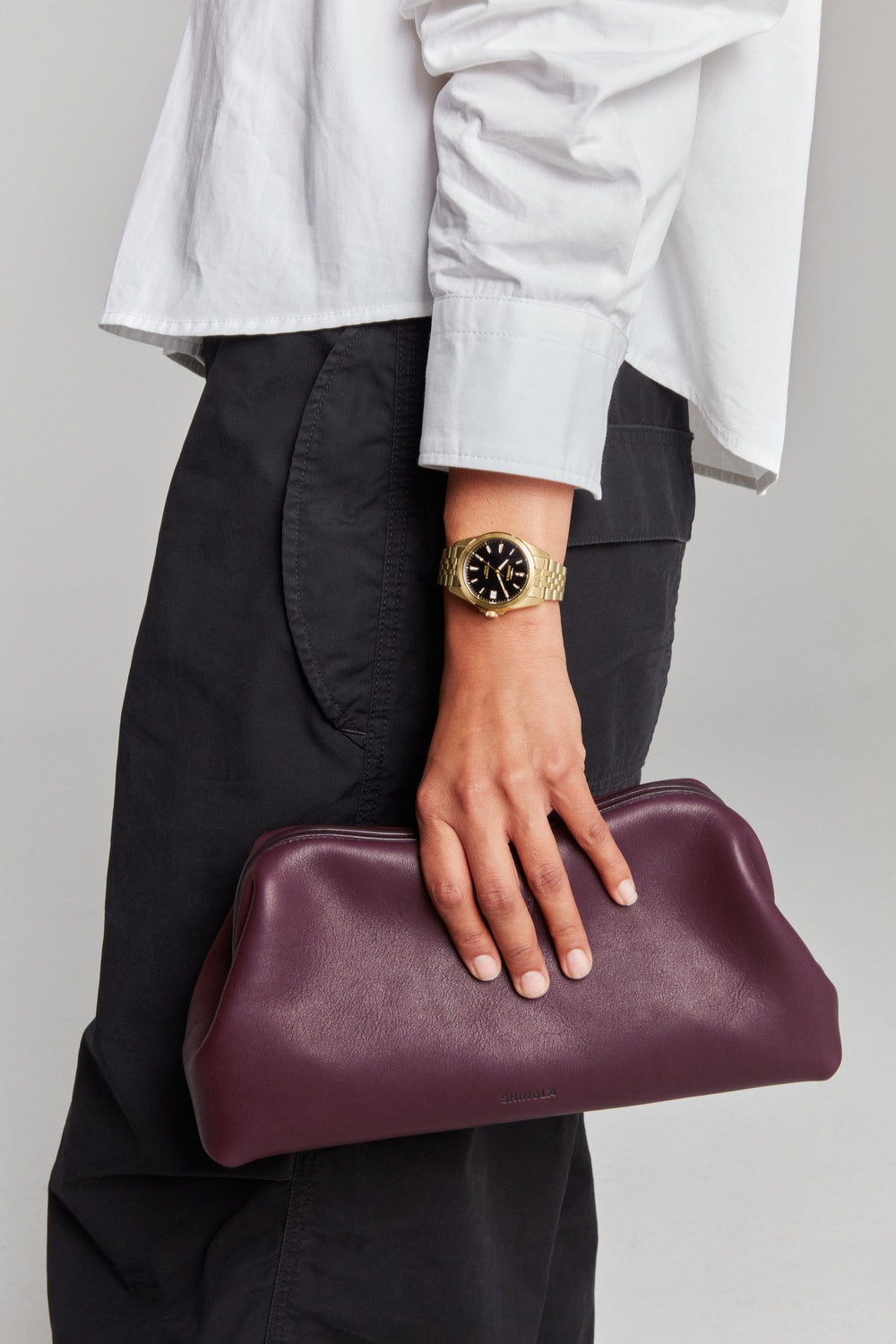 Belle Clutch - Merlot