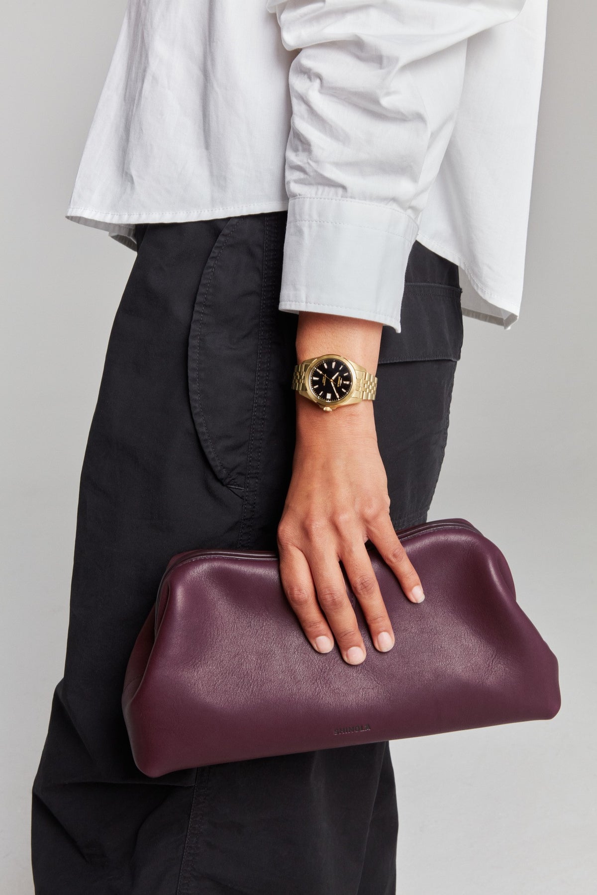 Belle Clutch - Merlot