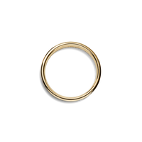 4mm Round Yellow Gold Band