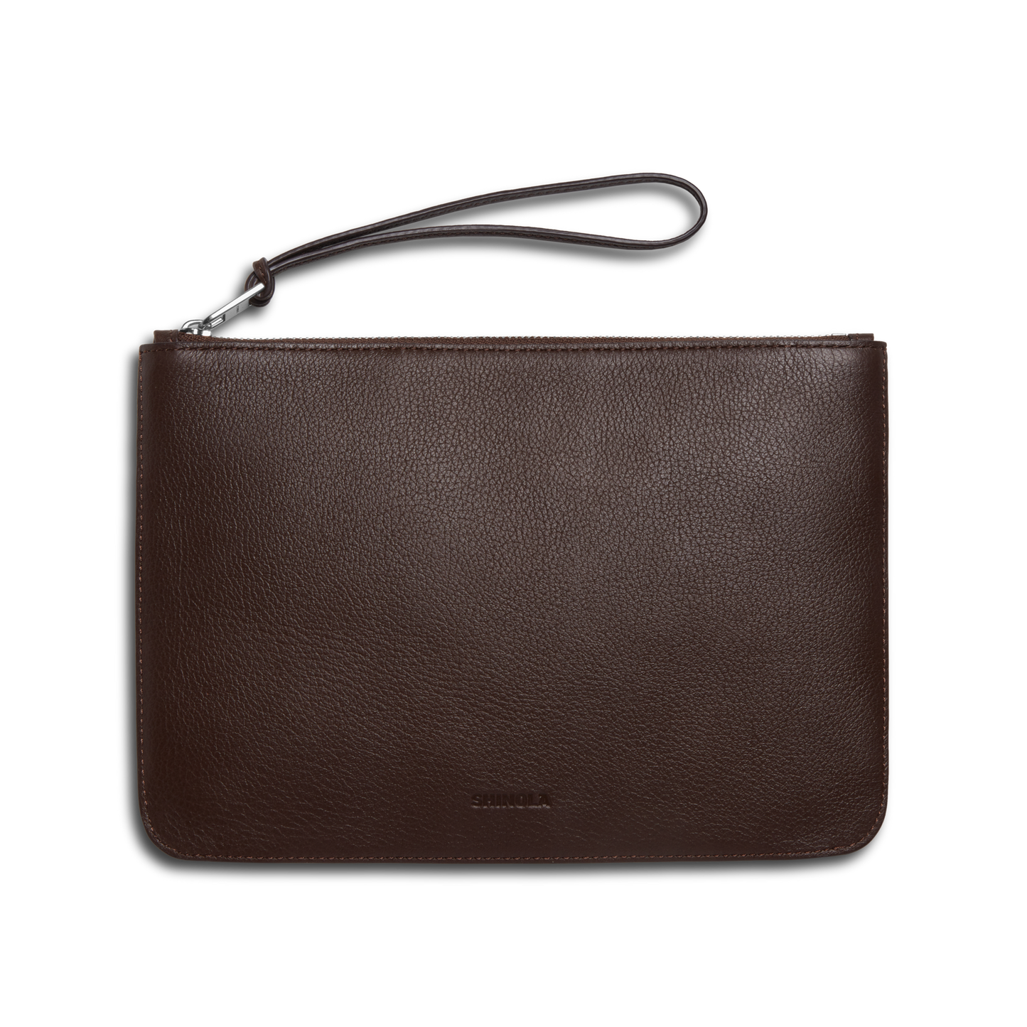 Wristlet Zip Pouch - Espresso