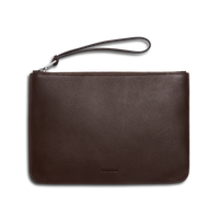 Wristlet Zip Pouch - Espresso