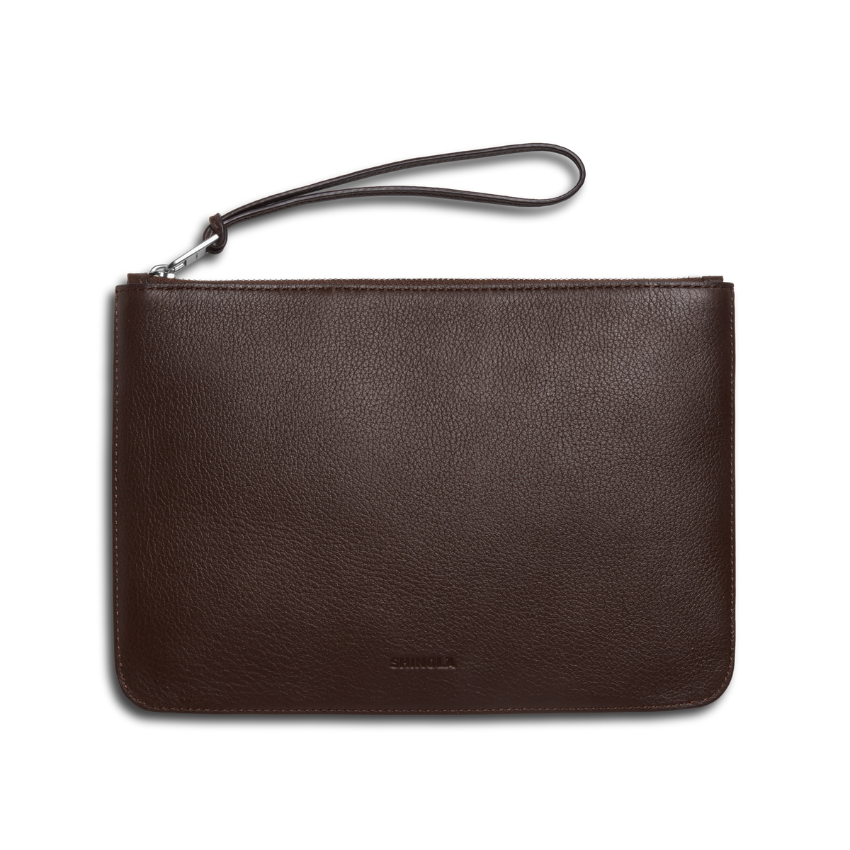 Wristlet Zip Pouch - Espresso