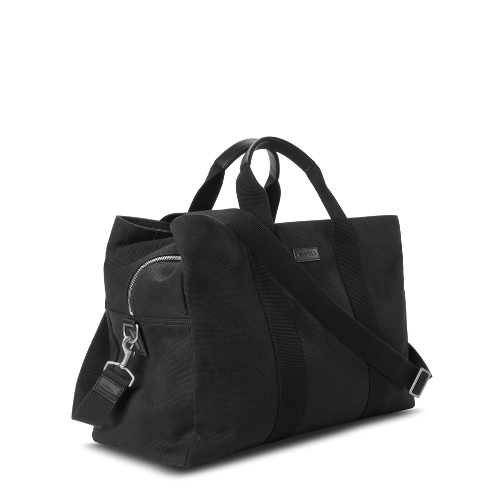 Runwell Canvas Duffle Bag - Black