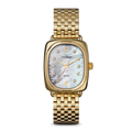 Diamond Bixby Watch - White Mother of Pearl