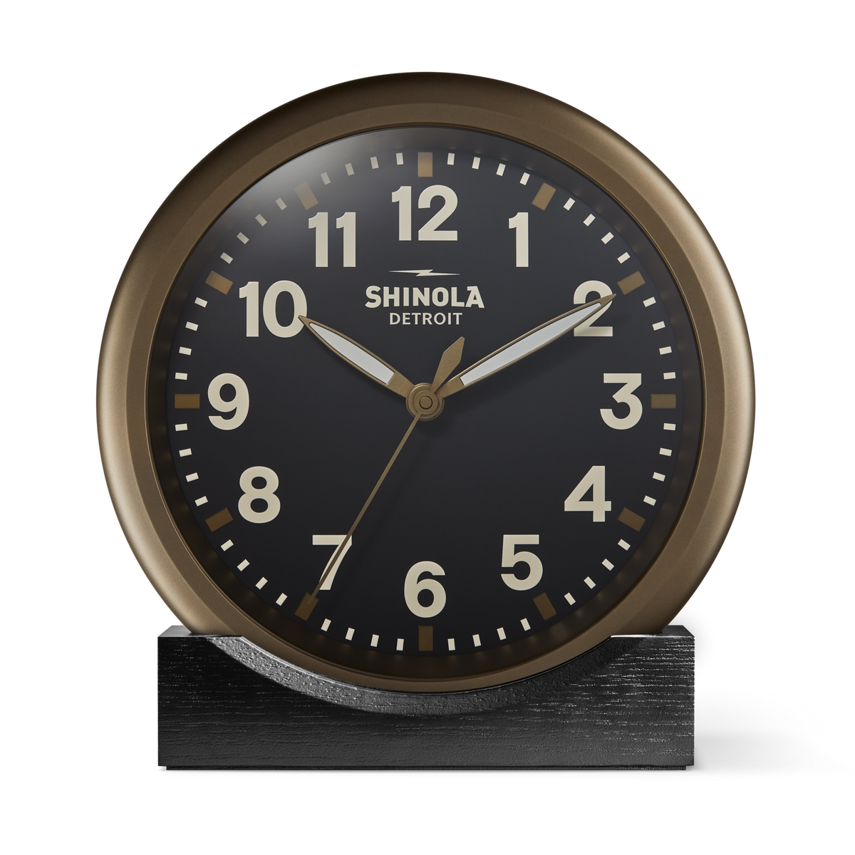 14" Runwell Clock - Black