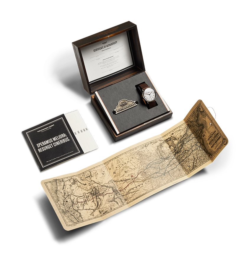 Station Agent Automatic Watch - White