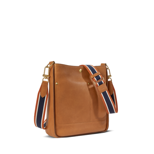 Pocket Crossbody Bag - Tan