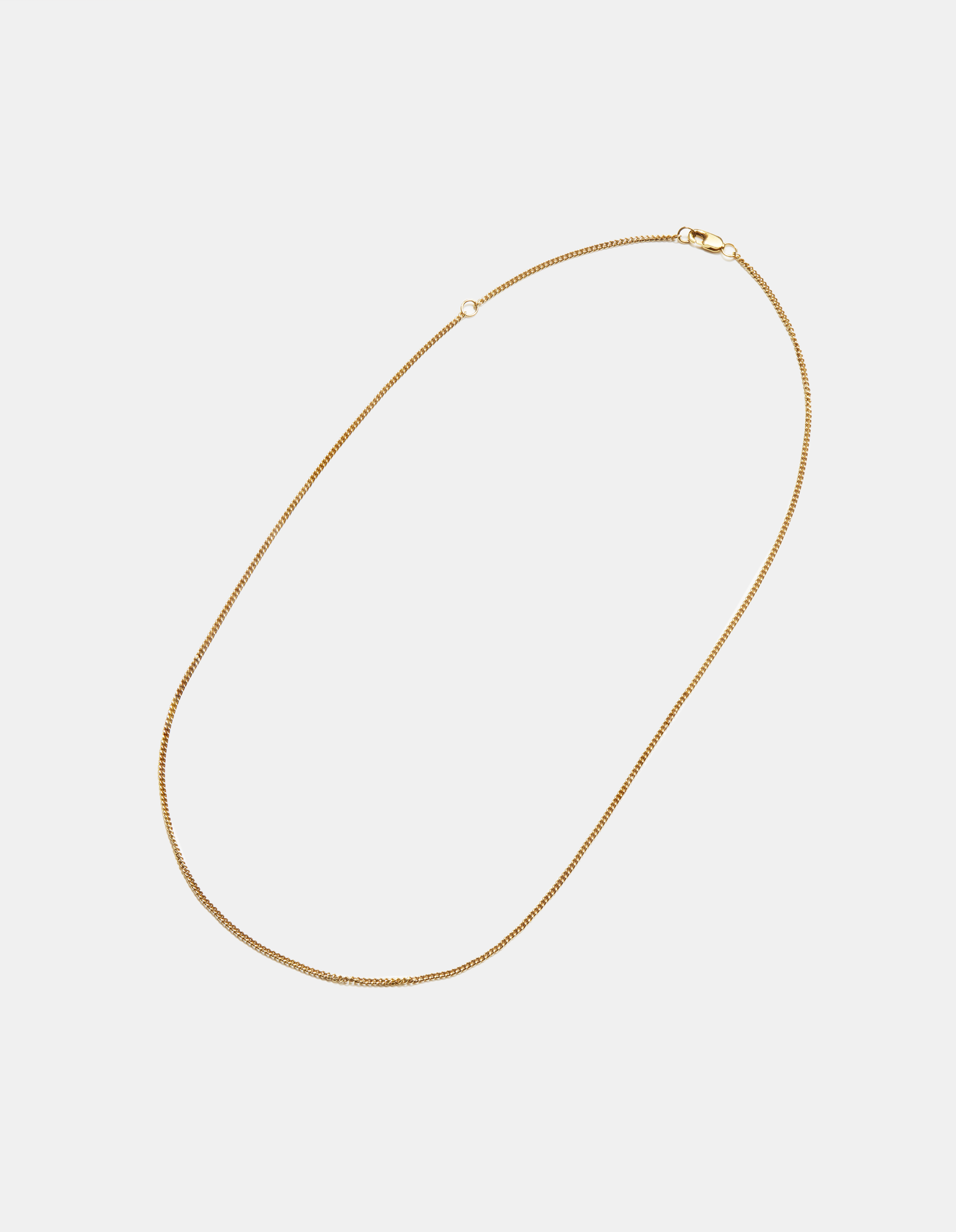 Small Curb Link - Yellow Gold