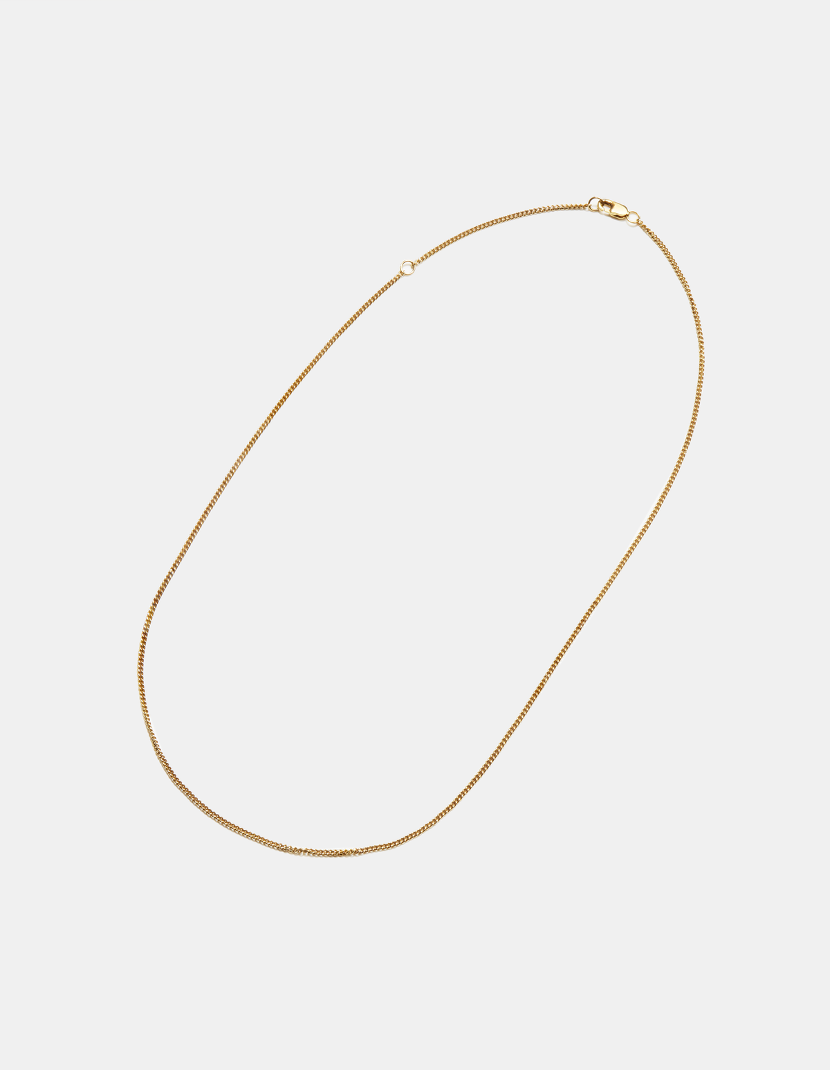 Small Curb Link - Yellow Gold