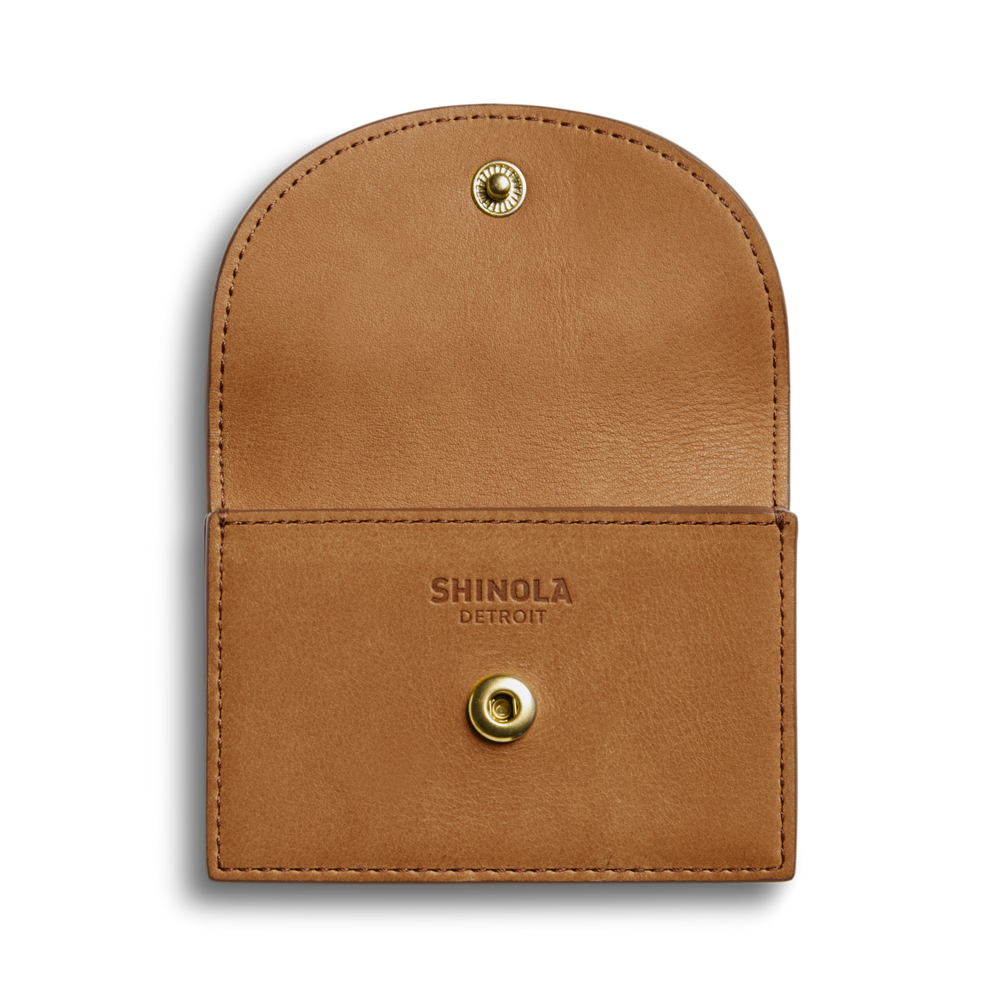 Birdy Accordion Card Holder - Tan
