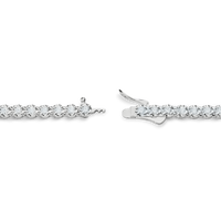 5 Carat Diamond Tennis Necklace - White Gold