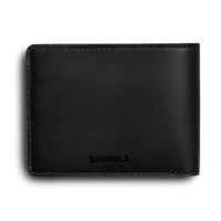 Slim Bifold Wallet - Black