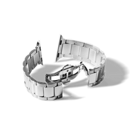 24mm Stainless Steel 3-Link Apple Watch Bracelet - Stainless Steel