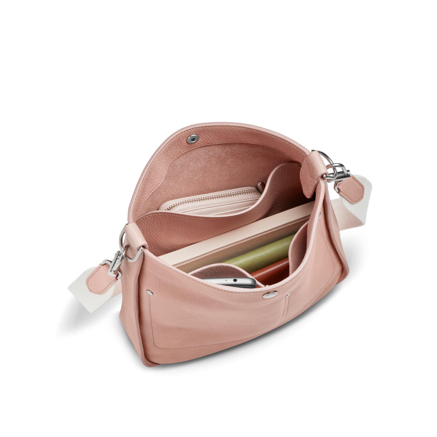 Pocket Crossbody Bag - Rose