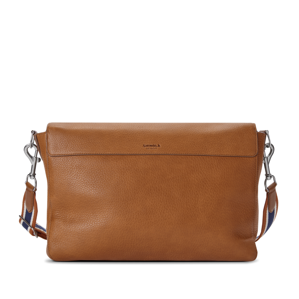 Canfield Relaxed Messenger Bag - Tan