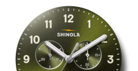 Canfield Chronograph Watch - Dark Olive