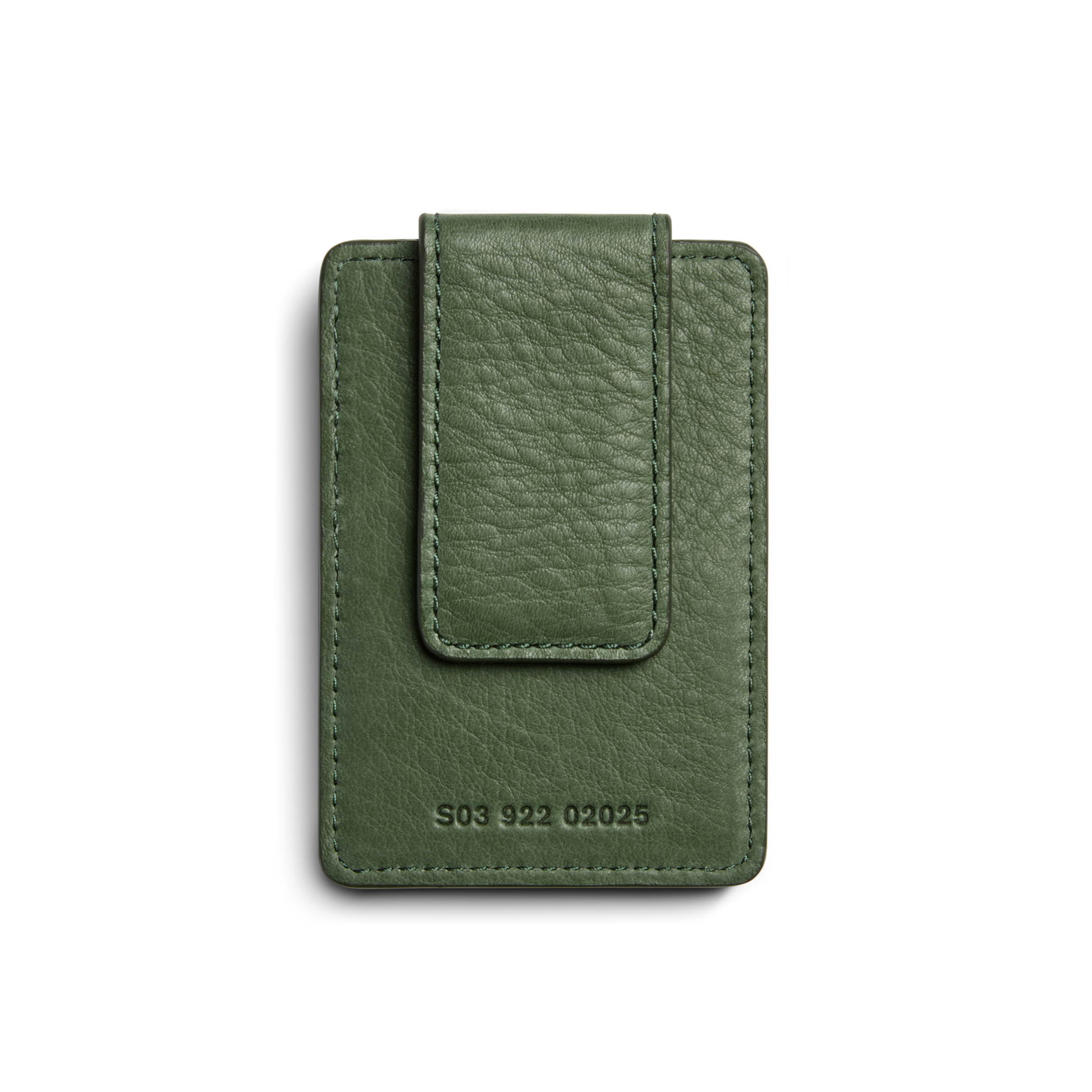 Magnetic Money Clip Card Holder - Evergreen