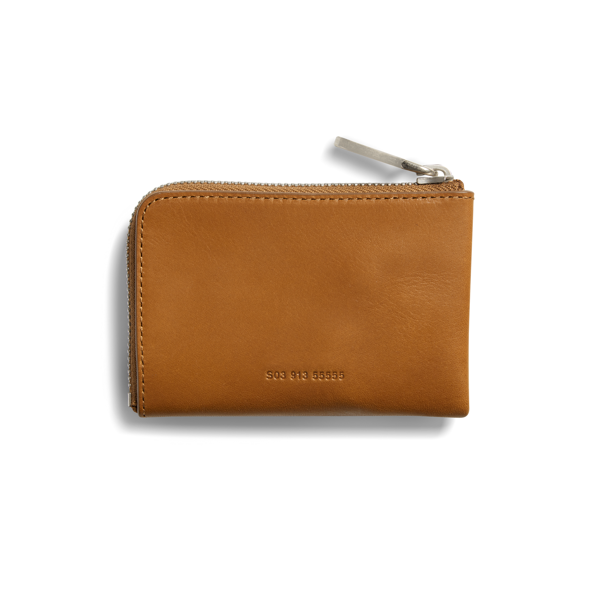 Zip Key Wallet - Tan