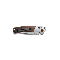 Shinola + Benchmade Mini Crooked River Pocket Knife - Steel
