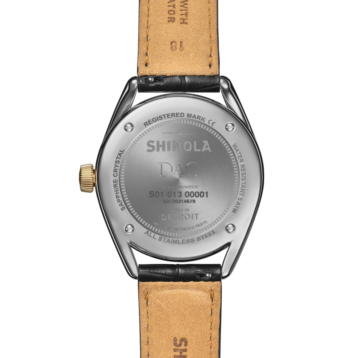 Celestial Derby Watch - Black Mother of Pearl Diamond