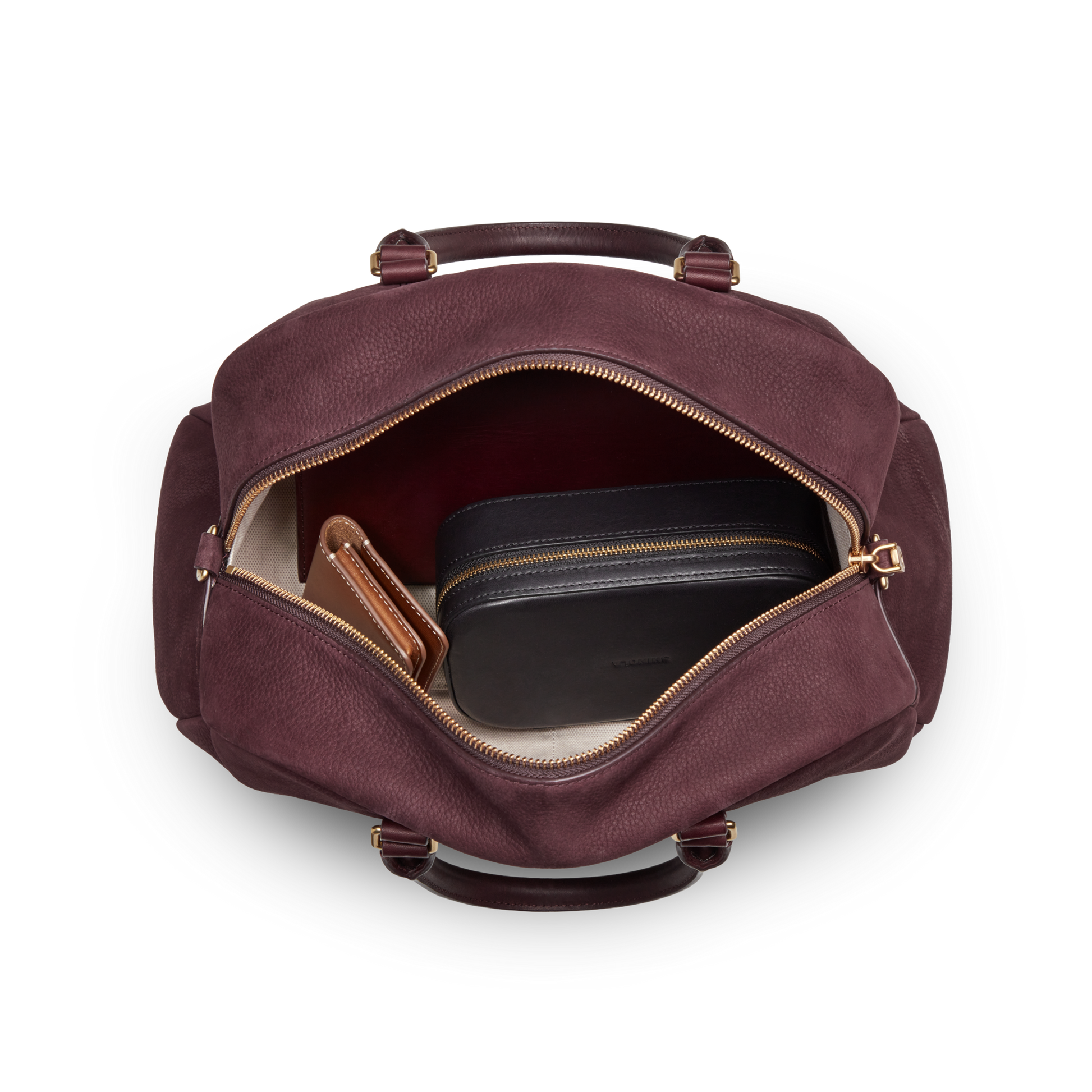 Small Runwell Duffle Bag - Merlot