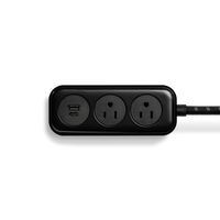 2 Port Power Supply - Black