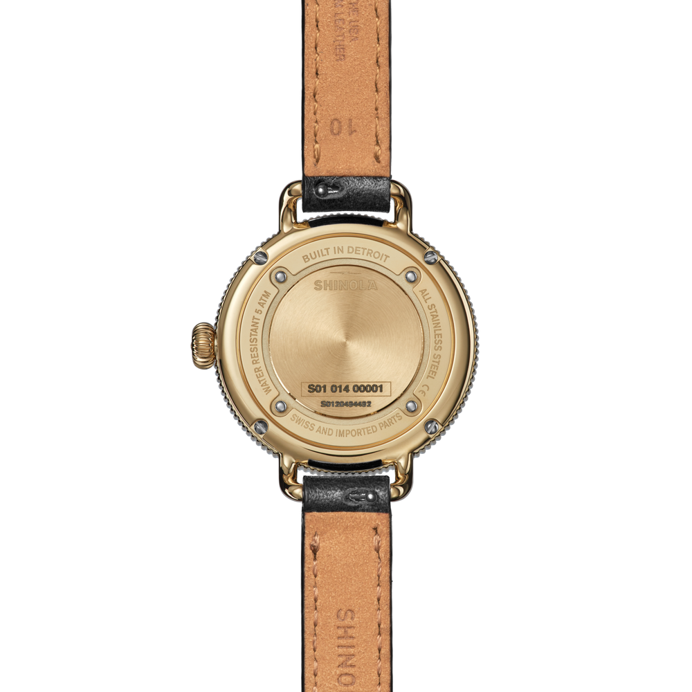 Birdy Watch - Black/Gold