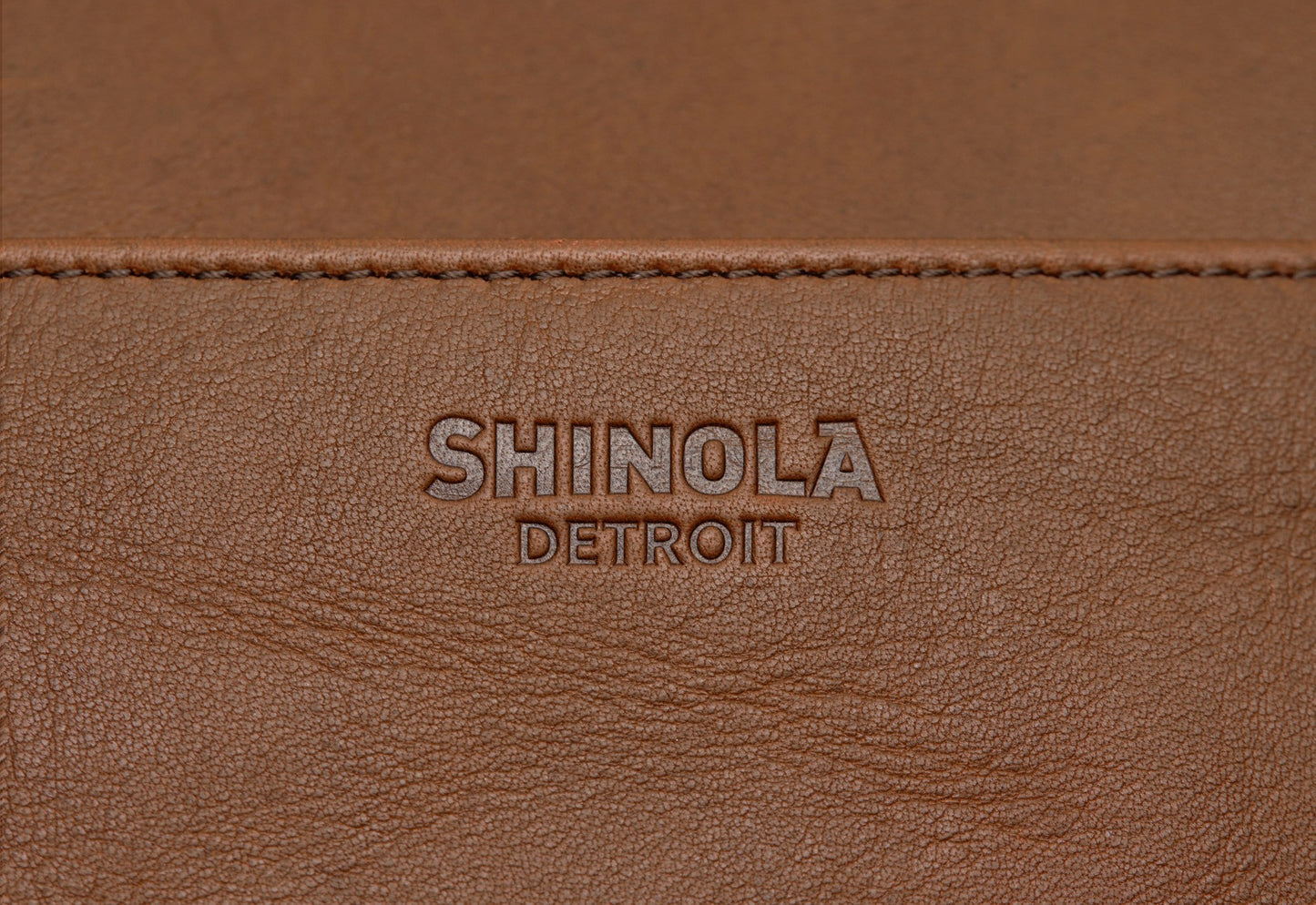 Computer Briefcase - Medium Brown