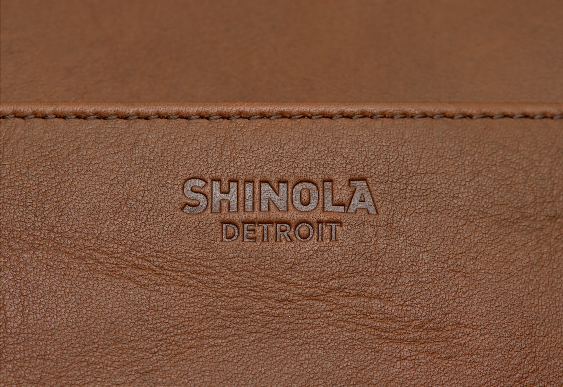 Computer Briefcase - Medium Brown