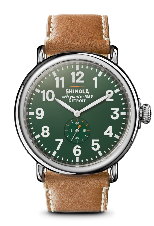 Engravable Runwell Watch - Green