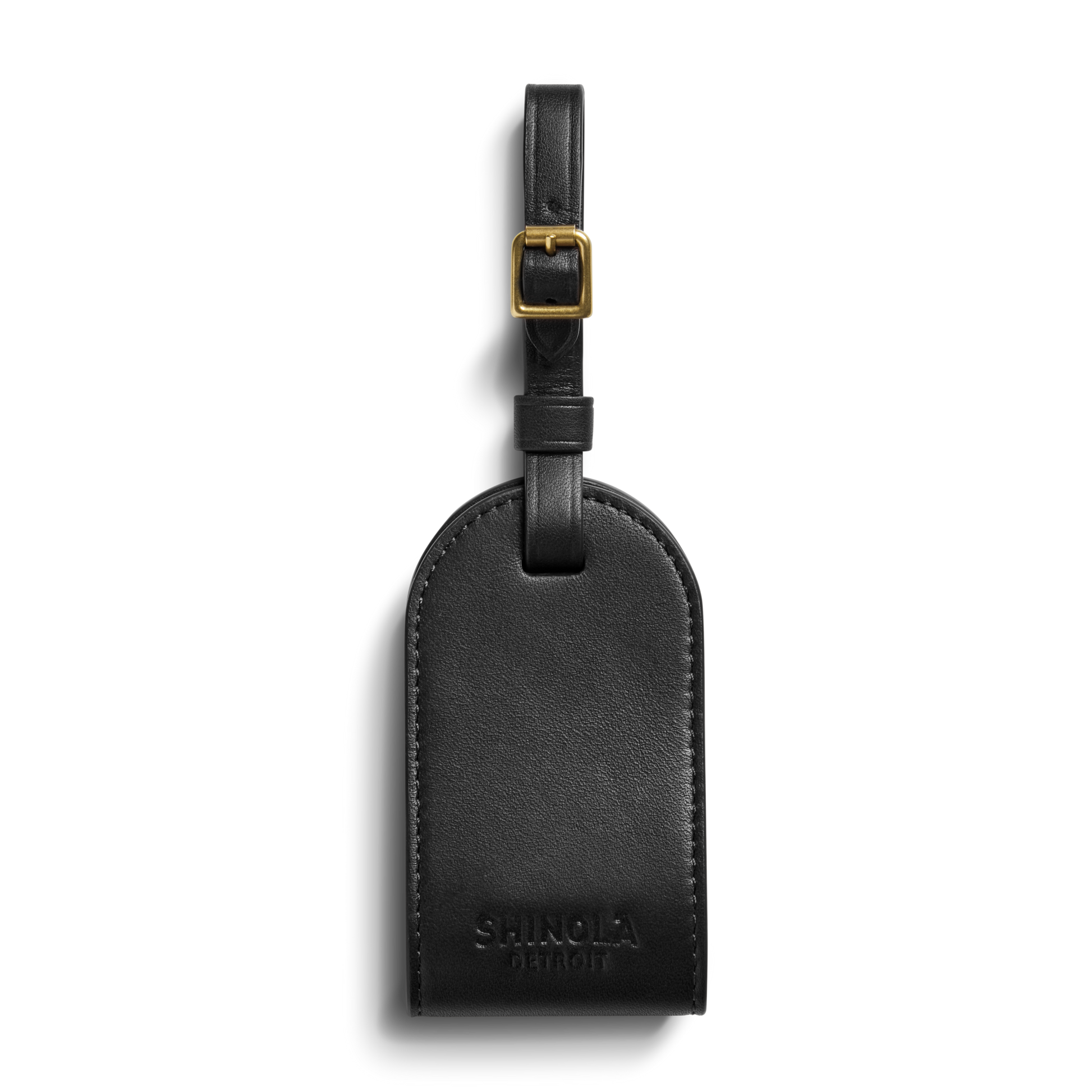 Engravable Luggage ID Tag - Black