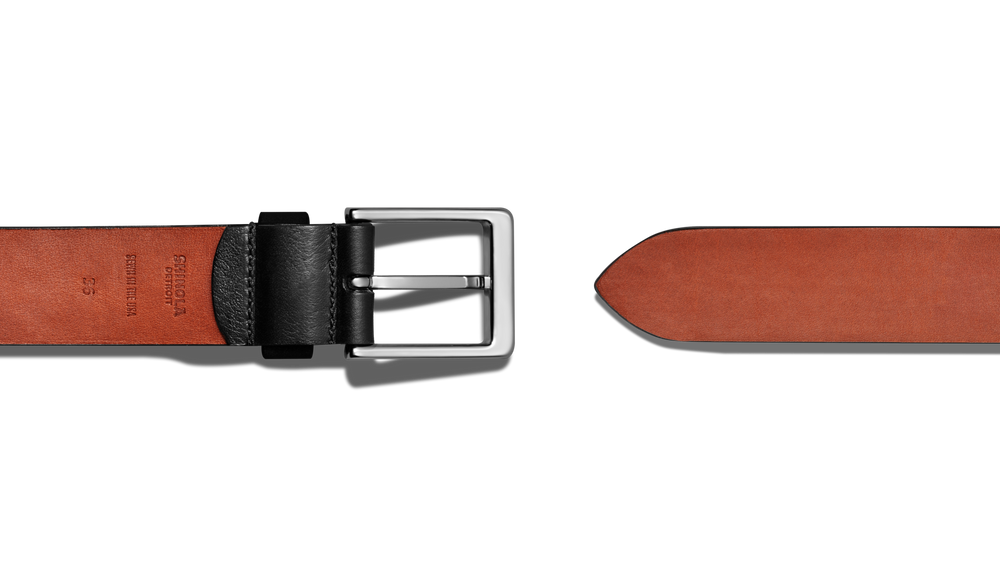 Lightning Bolt Keeper Belt - Black