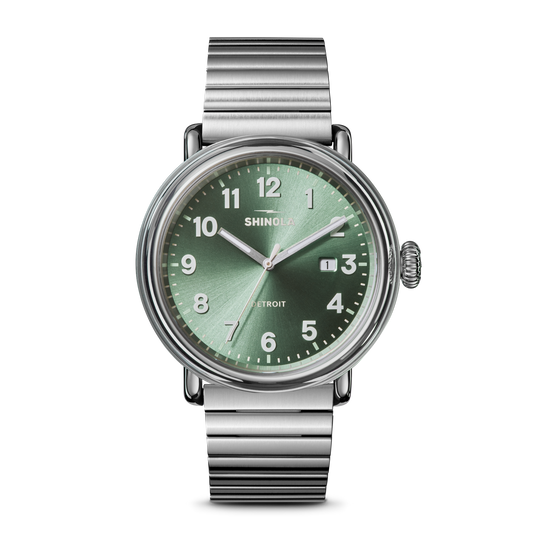Detrola Watch - Cypress Green