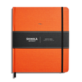 Large Hard Plain Sketchbook - Bold Orange