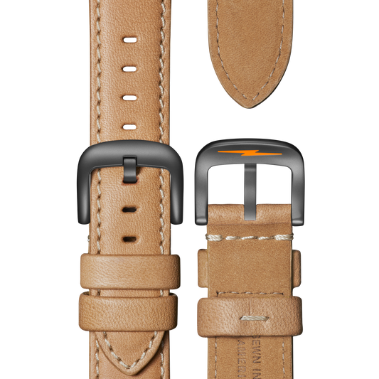 QR Strap: 22/20 Aniline, CN, RR Classic, SbPGuA - Natural