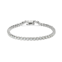 3 Carat 7" Diamond Tennis Bracelet - White Gold