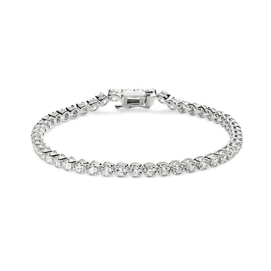 3 Carat Diamond Tennis Bracelet - White Gold