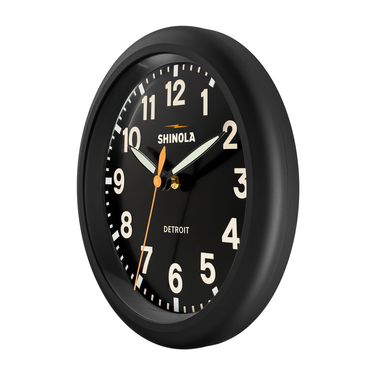 14" Runwell Clock - Black