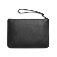 Wristlet Zip Pouch - Black